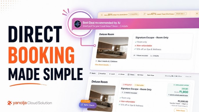 Direct booking with AI
